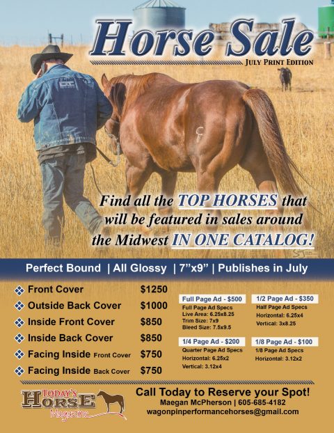 Advertise – Horse Sale Edition | Today's Horse Magazine